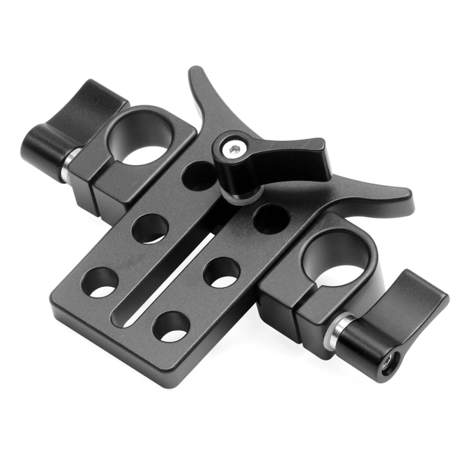 15mm Rod Lens Support Y-Bracket Lens Support Bracket for DSLR Camera Shoulder Rig with 15mm Rods