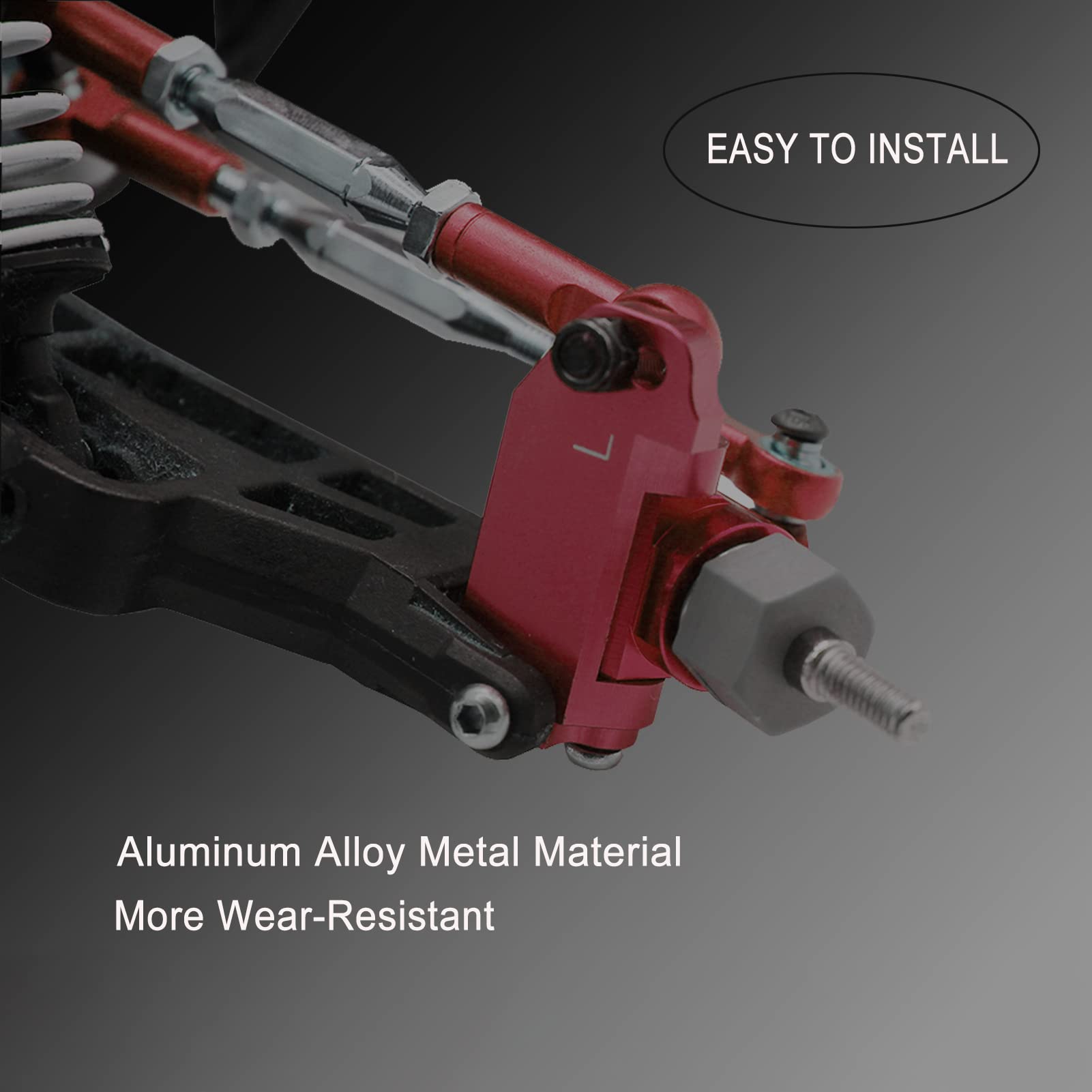 Front Caster Block & Steering Blocks & Rear Stub