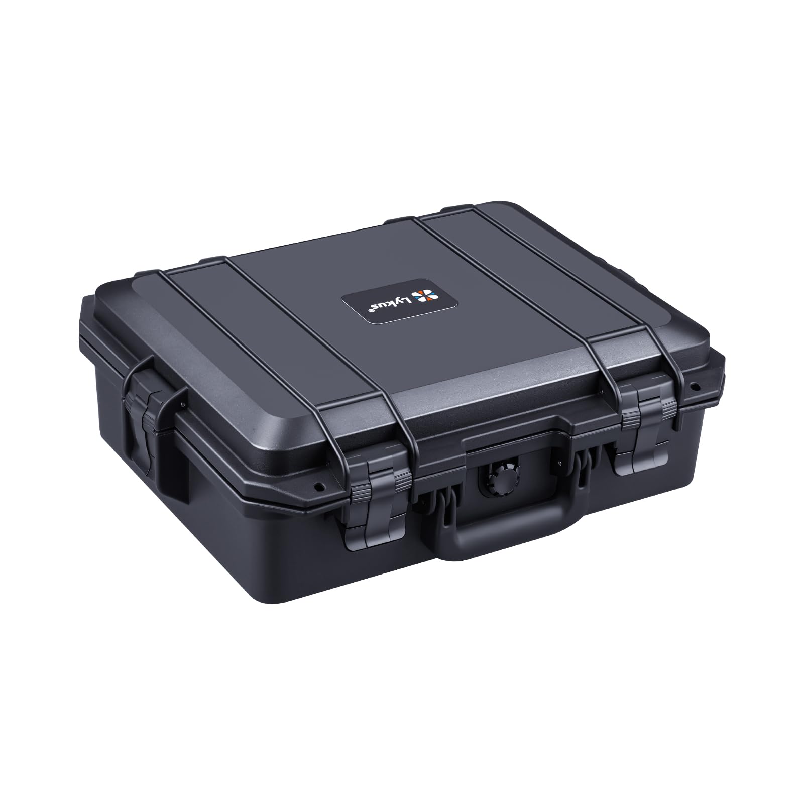 Lykus HC-4011 Maletín/Maleta/Estuche/Case rígida Impermeable con Espuma Personalizable, Tamaño Interior 39,5x29,5x13 cm, Adecuado para electrónica y más | Espuma impermeable IP67, apta para cámaras, lentes, equipos electrónicos y más