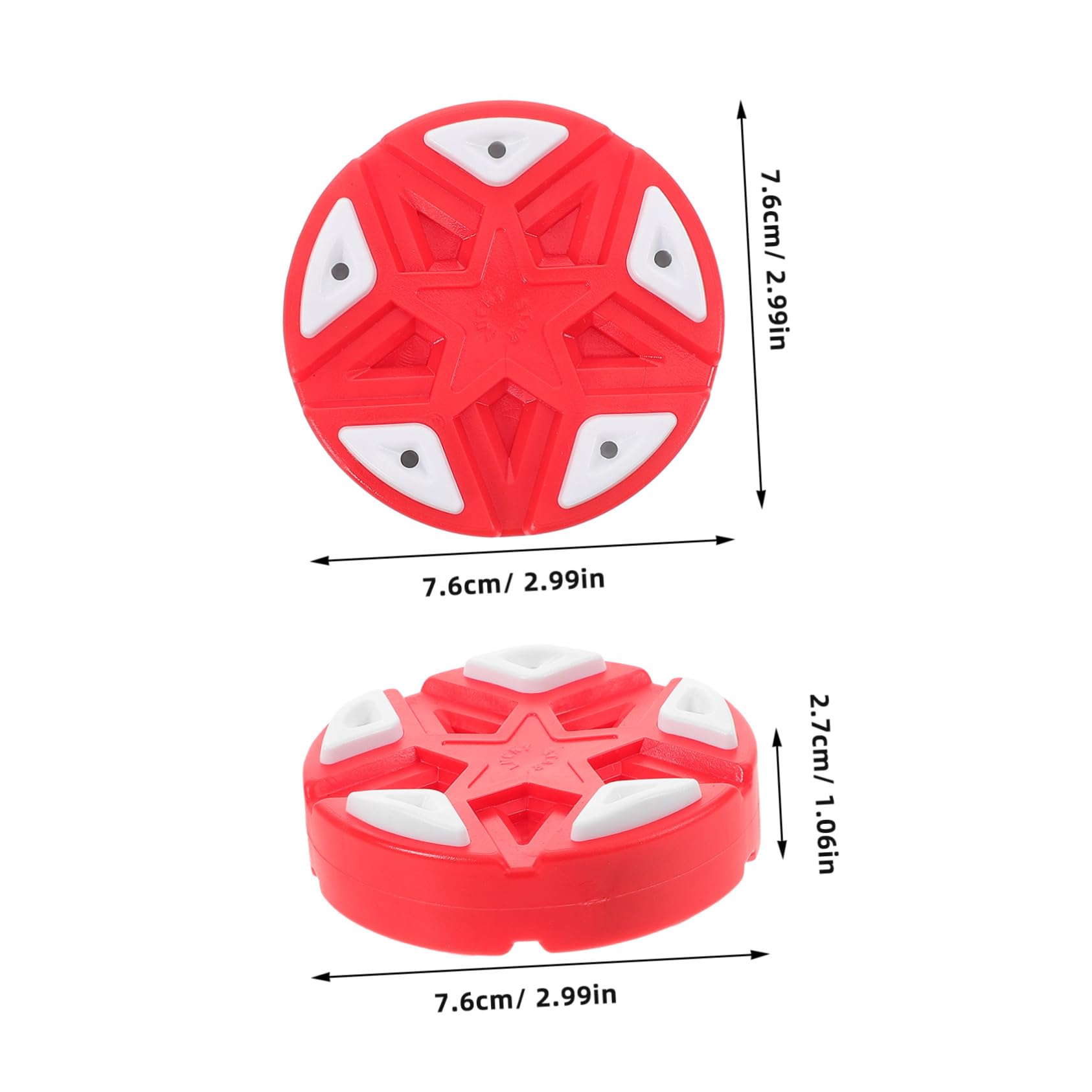 ifundom Versatile Hockey Roller Hockey Game Training Ball Driveway Street Accessories