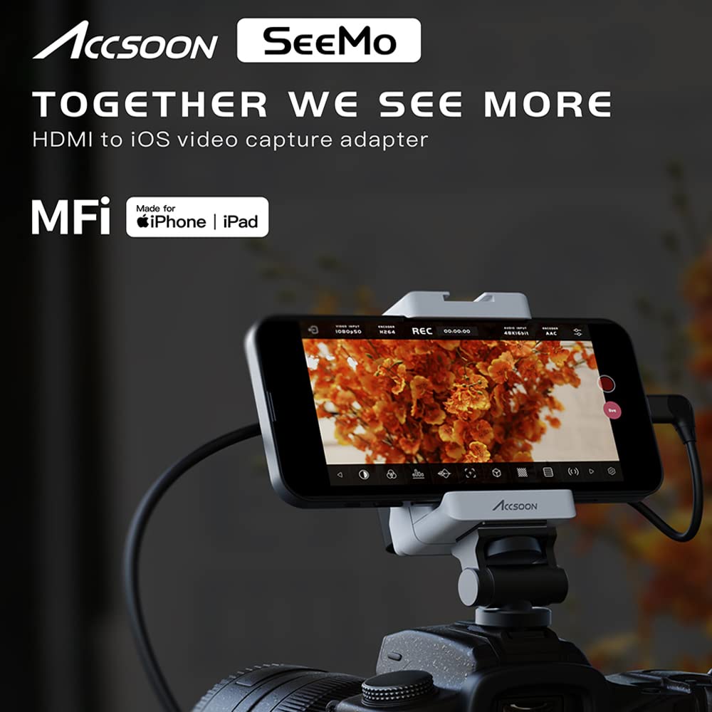 Amazon | 【Accsoon公式店】Accsoon SeeMo ビデオ送信機 HDMI&USB 