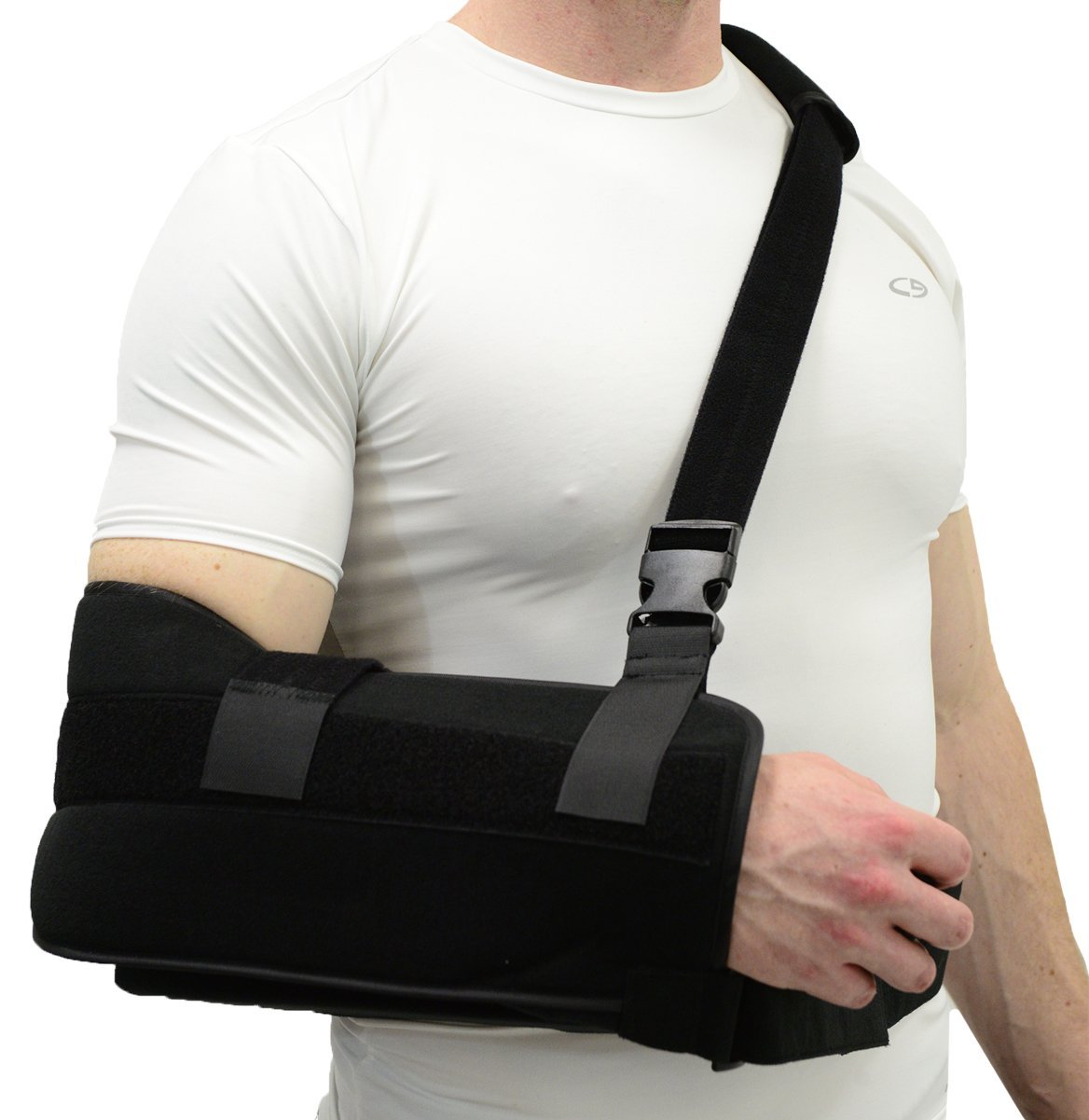 ITA-MED Super Arm Sling/Shoulder Immobilizer with Abduction Pillow, X-Large