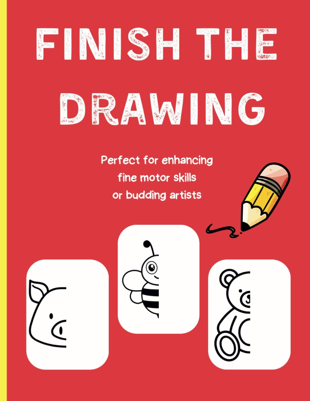 Finish the Drawing: Perfect for enhancing fine motor skills or budding artists