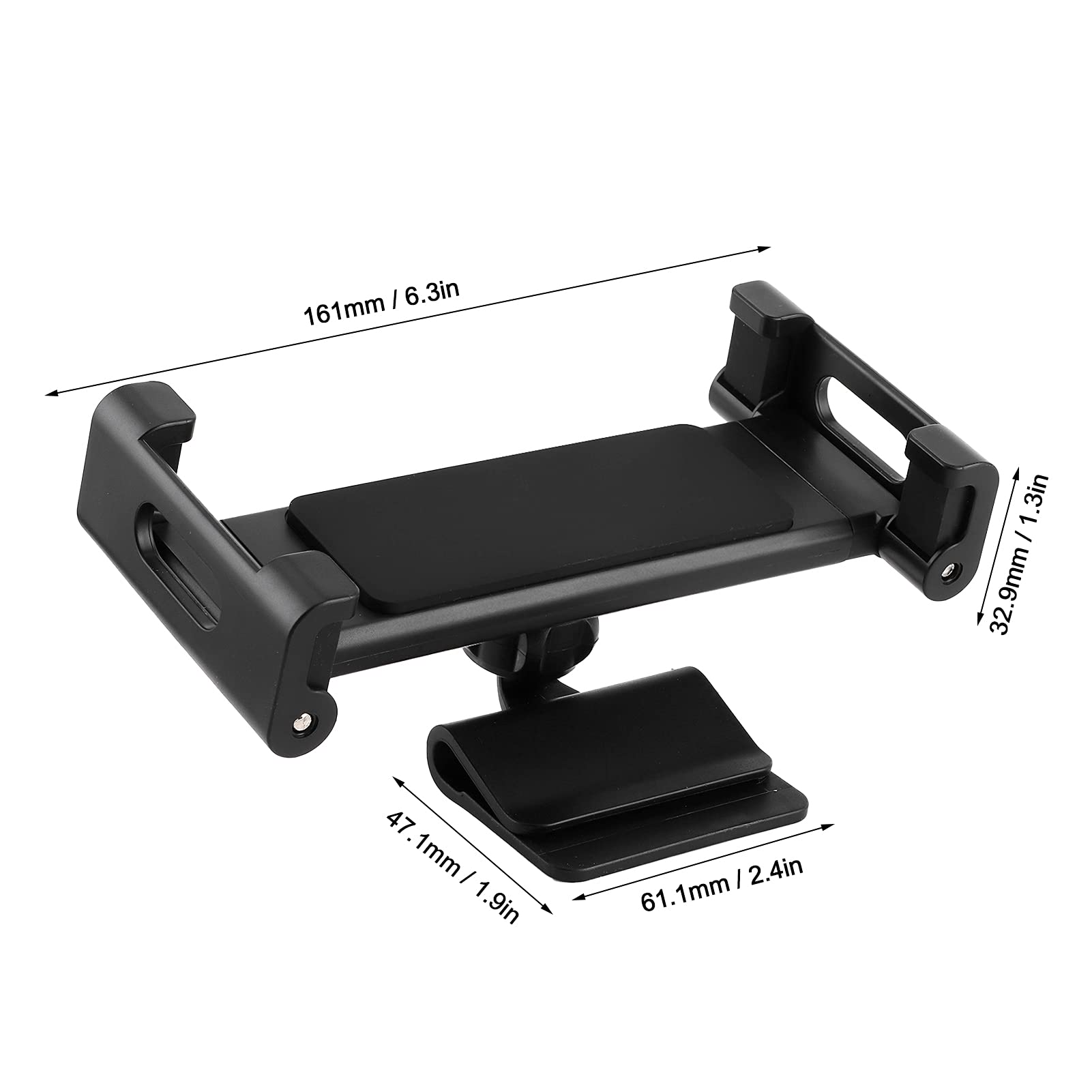 Aramox Support de Téléphone et Tablette pour Siège Arrière Auto – Compatible /Y 2019-2021 – Fixation sur Appui-Tête en ABS – Lot de 2