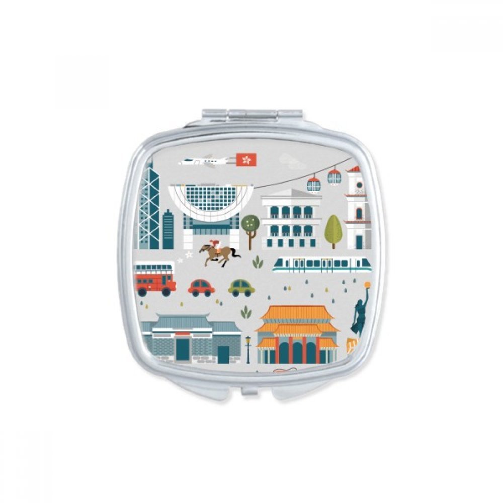 Miroir mignon cuisine Hong Kong petit cadeau portable original