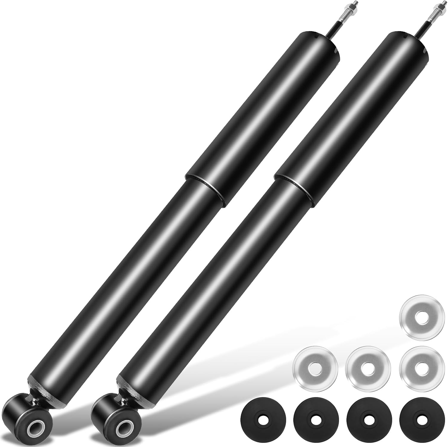 Front 2 PCS Set Shock Absorber Compatible with Jeep Wrangler 2007-2017, Wrangler JK 2018 Front Left & Right # 173892, 554364, 349071, 37285, 341628, 318396