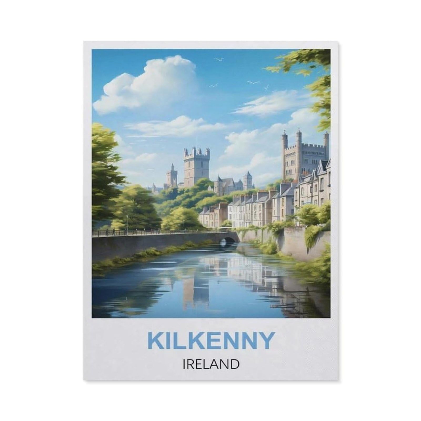 Metal Sign Tin Sign，Kilkenny Ireland(20x30cm）
