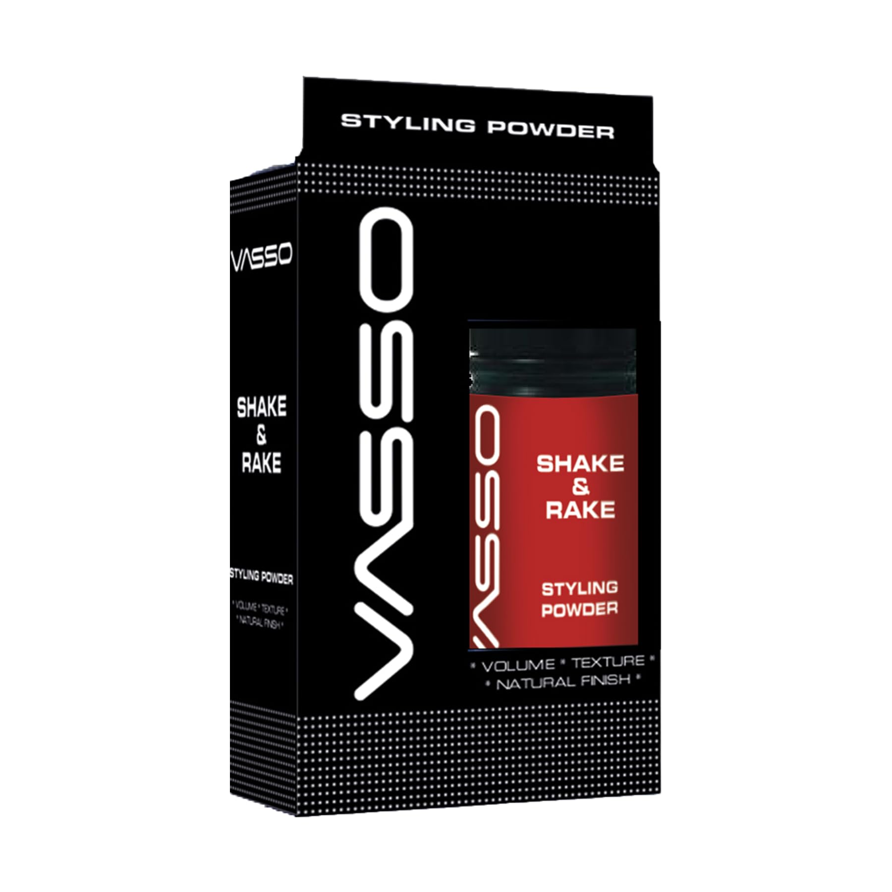 Vasso Hair Styling Powder with Maximum Volume & Control | Dust Powder Strong Hold & Textured Finish | 20 g