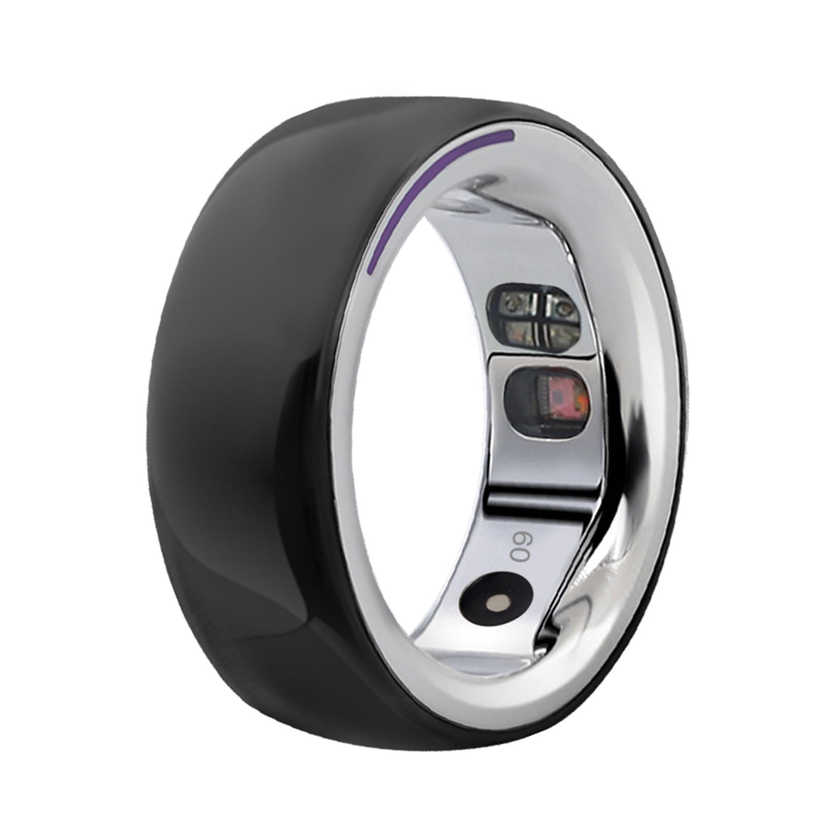 FIT Smart Ring to Monitor Fitness, Sleep, Body Temperature and Heart Rate, Fitness Ring with 6-Day Battery Life, Waterproof, Health Tracker Compatible for iOS & Android