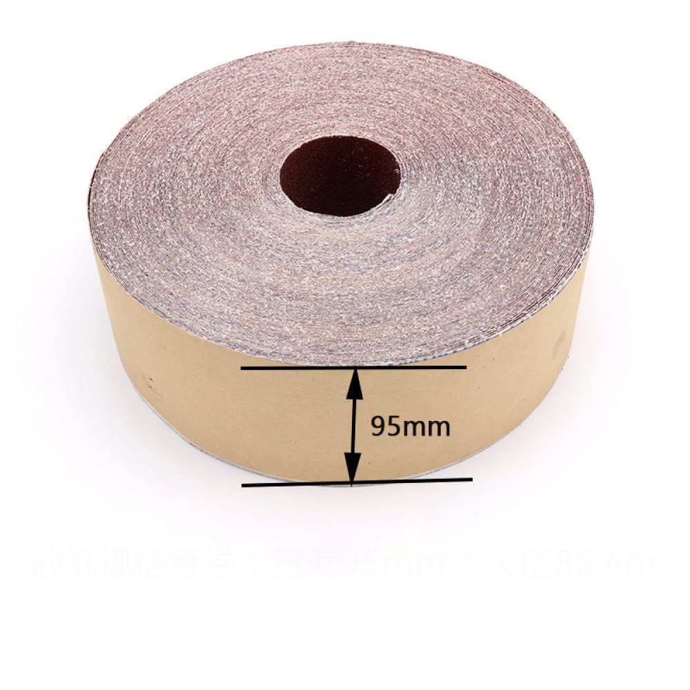 1-20M tela de esmeril suave 80 120 150 180 240 320 400 600 rollo de papel de lija de grano para muebles, pulido de Metal, 400,20 metros