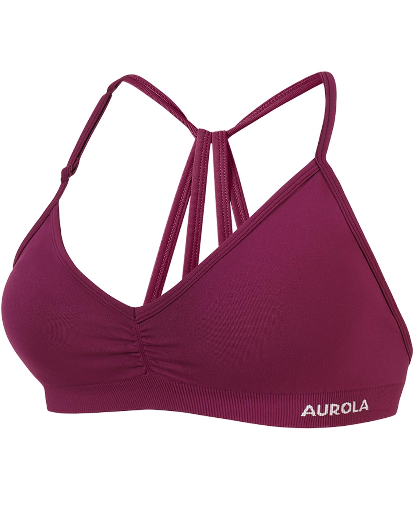 AUROLA Mercury Backless Strappy Workout Sports Bra for Women