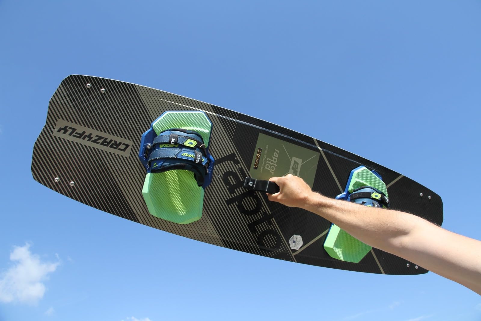 Mango alto para kitesurfing, color negro