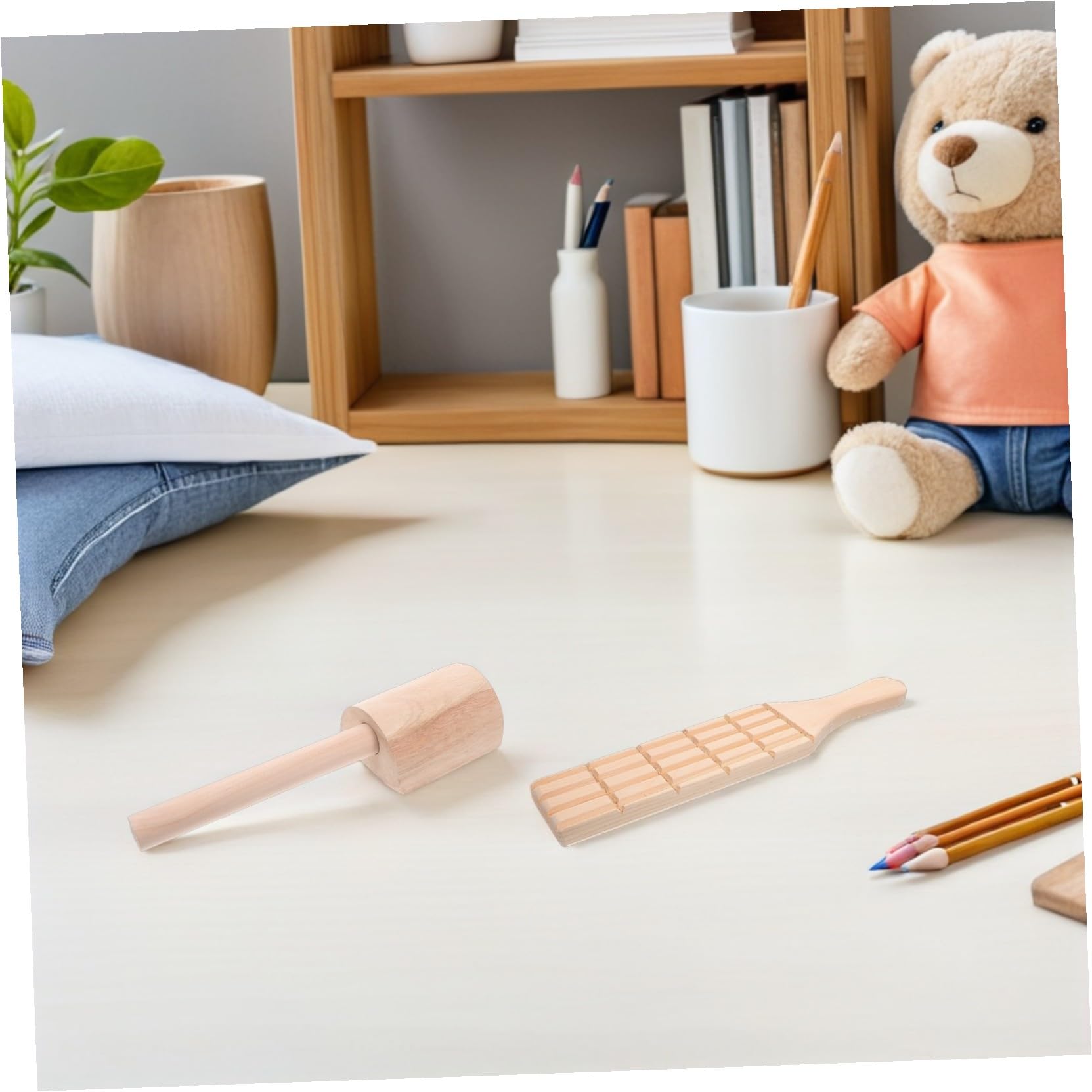 3 Piezas Herramientas De Para Herramienta De Escultura De Arcilla De Bricolaje Beige