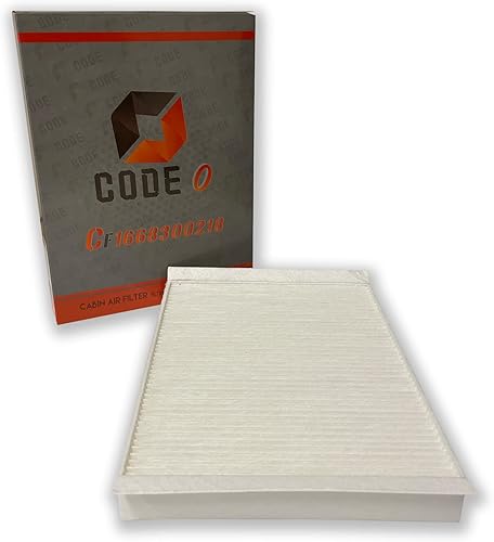 Miniatura 1 de CF1668300218 (debajo del capó) reemplazo del filtro de polvo para C300 2015-2018, E63 AMG 2018-2022, ML250 2015, GLS 450 2017-2019