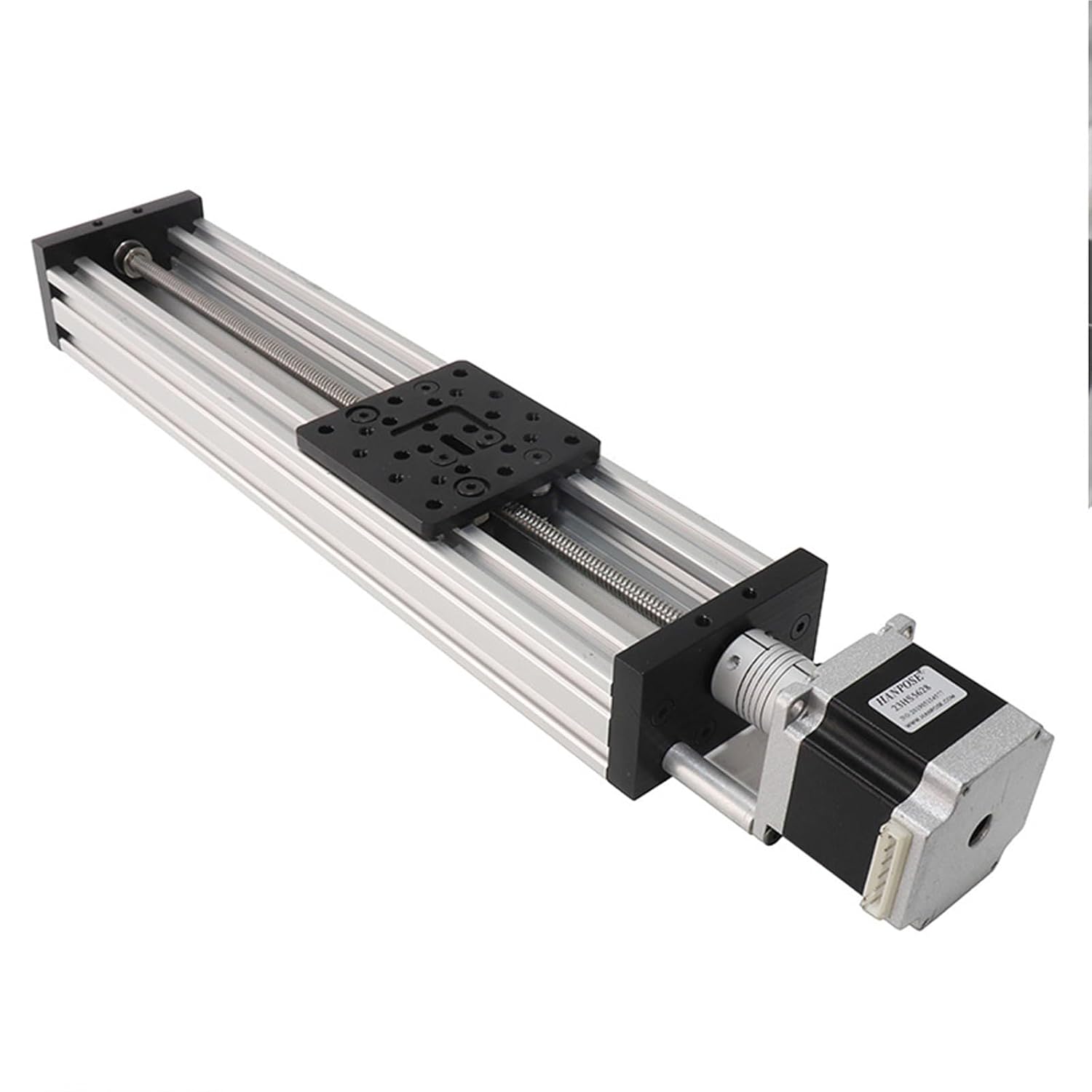 Hpv7 C-Beam activator Linear z-t8 axis Lead Screw t8-2/4 / 8/12 / 14mm Effective 100-350mm NEMA23 Stepper Motor(HPV7-T8X4mm-5628,Effective Travel 350)
