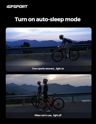 Miniatura 5 de iGPSPORT Smart Bike Light, 50080012001800 Lumens Bright Bicycle Headlight for Night Riding Cycling Rechargeable Waterproof