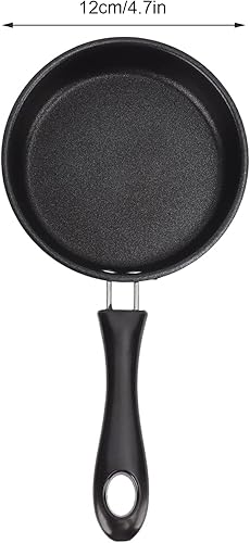 Miniatura 6 de Sartén para freír, alta capacidad, evita que se pegue la sartén profesional resistente a las manchas para restaurante (4.7 in)