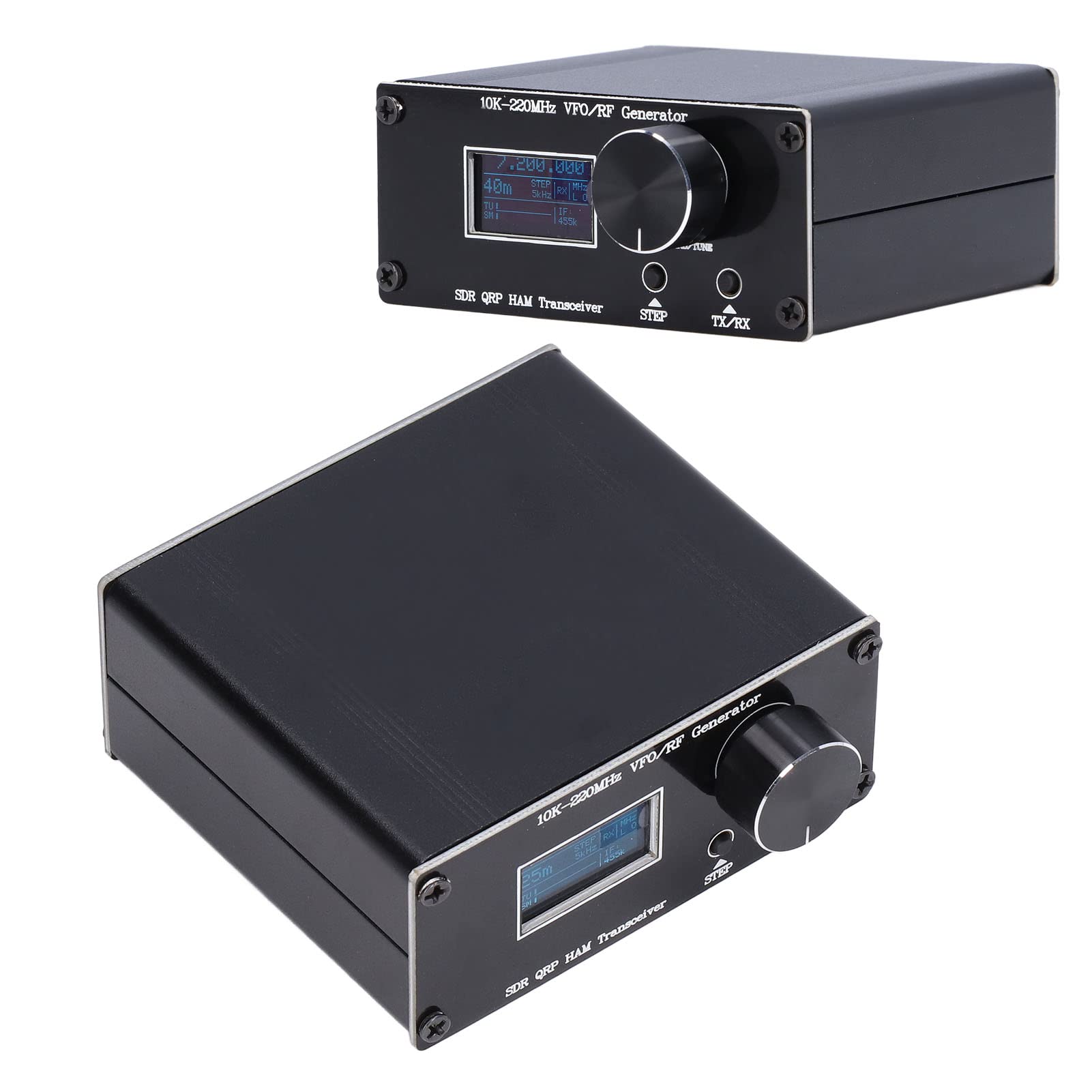 Mobiele SDR QRP HF Transceiver VFO Functionele RF-generator met USB-kabel 10K‑220MHz