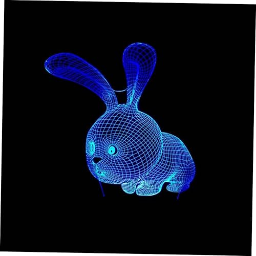Miniatura 7 de Uonlytech Nightlights LED Night Light Bulbs Rabbit Night Light Bunny Night Lamp Bedroom Night Light Baby Night Light Decorate 3D LED LED Night Light