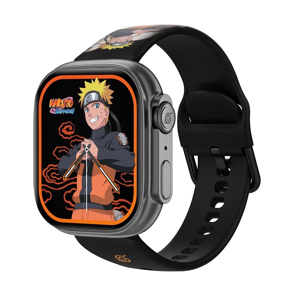 Abyx Fit - Touch 5 - Montre connecte Naruto Uzumaki - Gris spatial