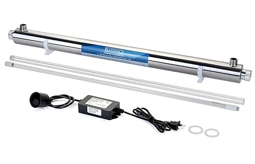 Miniatura 6 de Sistema purificador de filtro de agua de pozos de carbono y sedimentos UV de 55 W para óxido hierro arena suciedad sedimentos mal saborolor