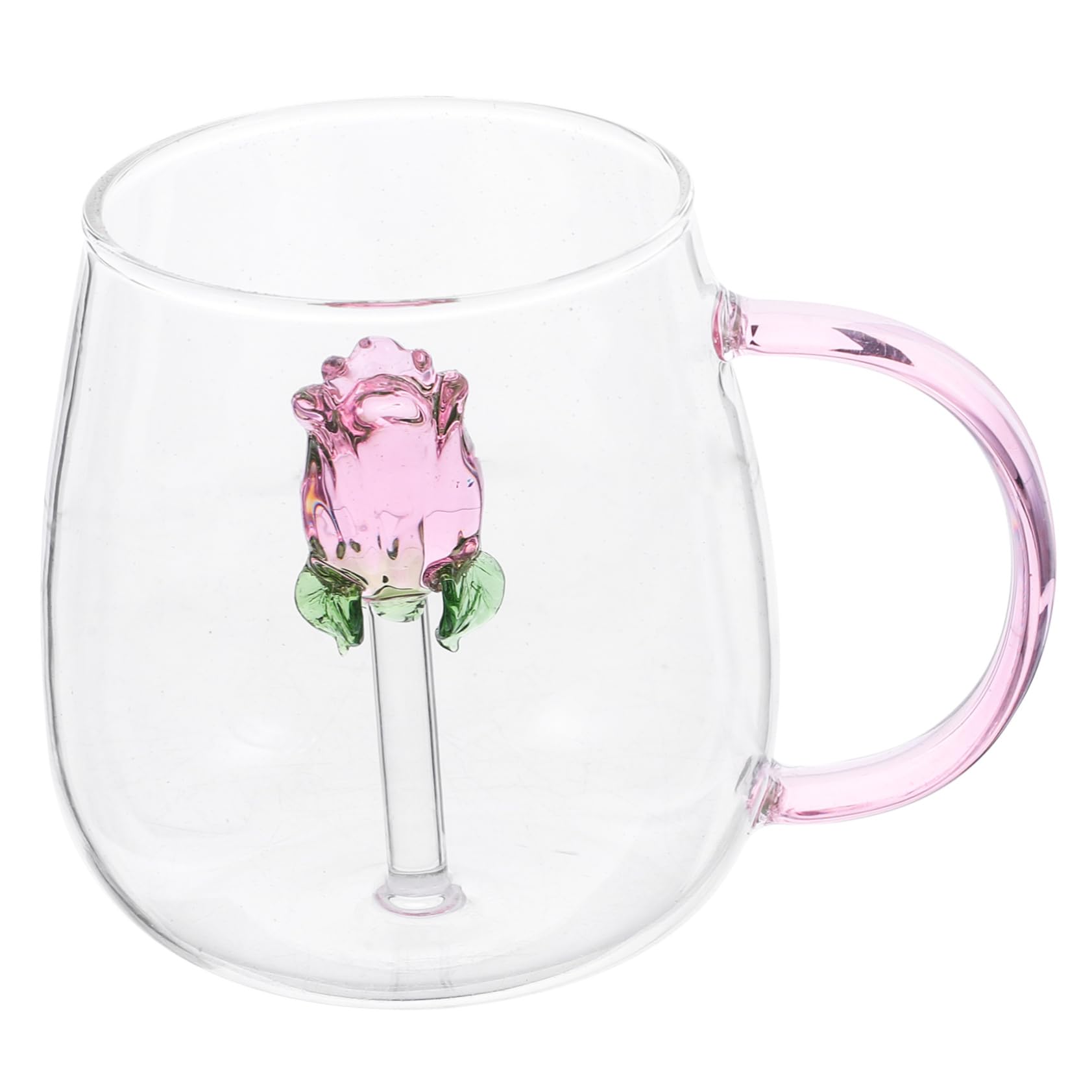 Cabilock Valentine Cup for Women Love Angel Wine Glass Decorative Glass Mug Cups