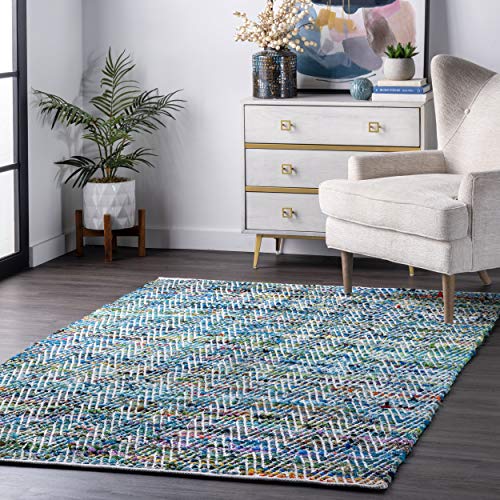 nuLOOM 200VIAG01C-508 Area Rug, 5' x 8', Green