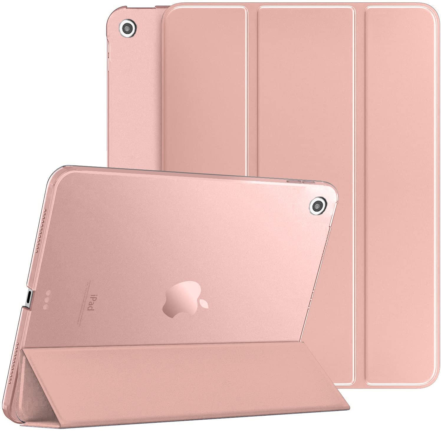 Robustrion Smart Trifold Hard Back Flip Stand Case Cover for iPad 9.7 inch 2018/2017 5th 6th Generation Model A1822 A1823 A1893 A1954 - Navy — Amazon image 9