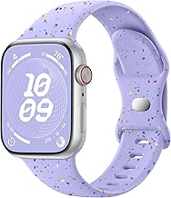 SNBLK Sport Band Compatible with Apple Watch Band 40mm 41mm 42mm 38mm 44mm 45mm 46mm 49mm Women Men, Soft Silicone Waterproof Replacement Strap for iWatch Bands Series 11 10 9 SE 3 ULTRA 8 7 6 5 4 2 1