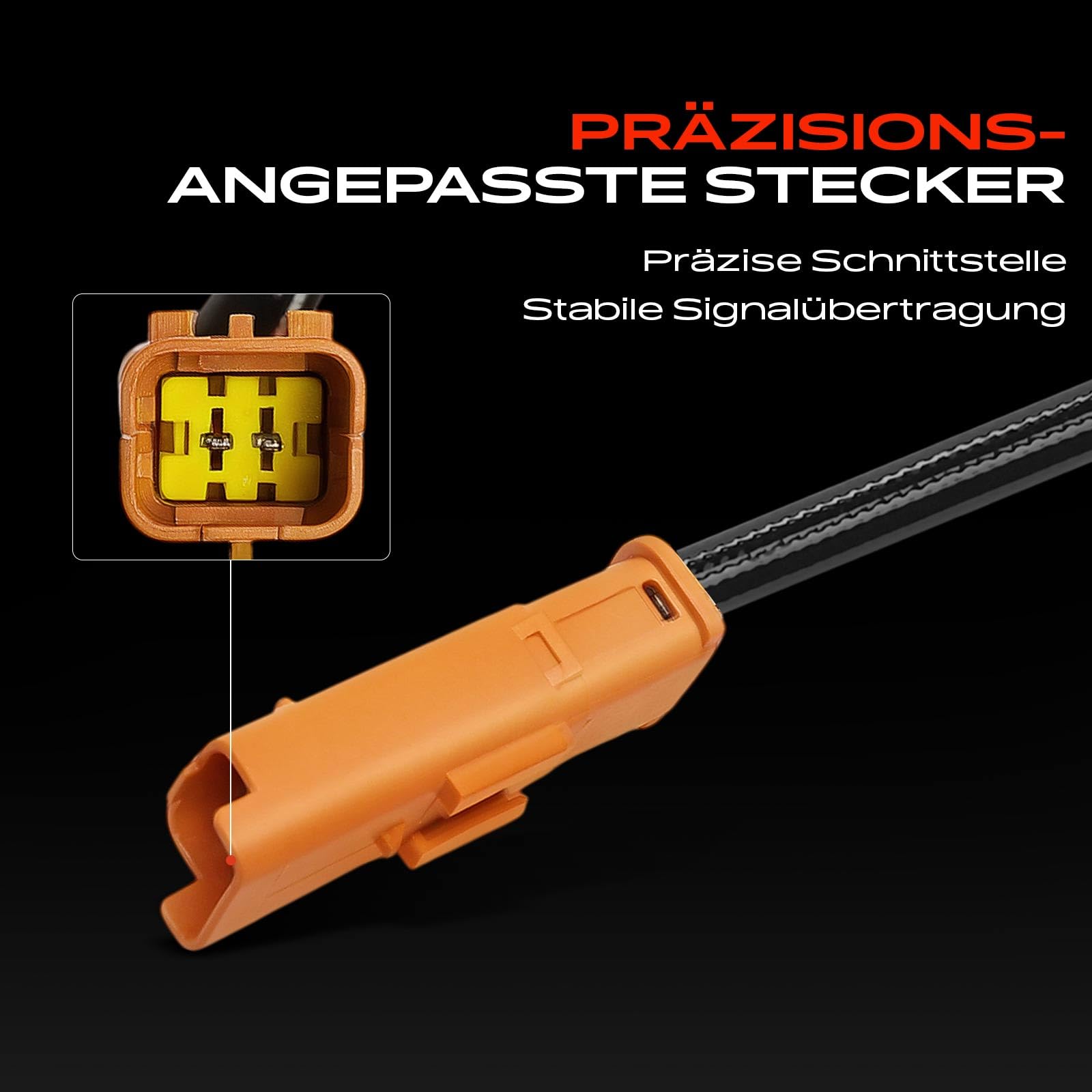 Frankberg Abgastemperatursensor 2-polig Kompatibel mit 307 3A/C 307 Break 3E 307 CC 3B 307 SW 3H C5 III Break RW 807 EB C8 EA EB C5 III RD 607 9D 9U Replace# 9666046680