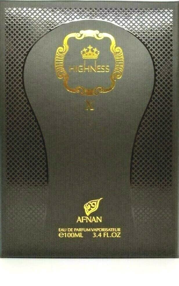 Miniatura 3 de Afnan Highness X Brown - Eau de Parfum en espray para hombre, 3.4 onzas