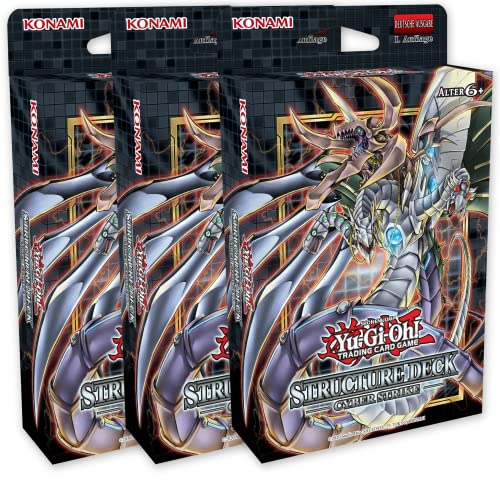Yu-Gi-Oh! TRADING CARD GAME Structure Deck: Cyber Strike-Deutsche Ausgabe - 3er Set