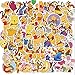 DUOYOU Winnie The Pooh Graffiti impermeable Skateboard Maleta de viaje teléfono portátil equipaje pegatinas lindos niños niña juguetes 50 piezas