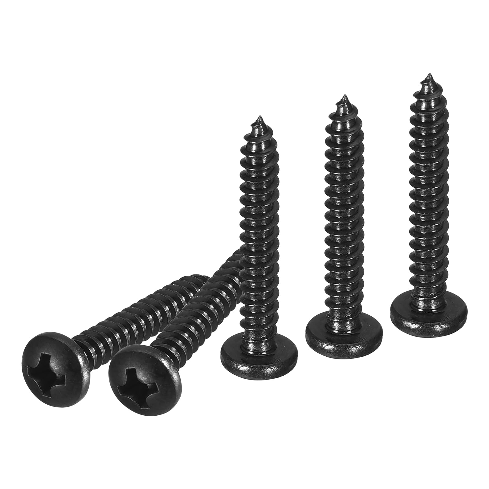 304 Stainless Steel Sheet Metal Screws - 50 Pack -24