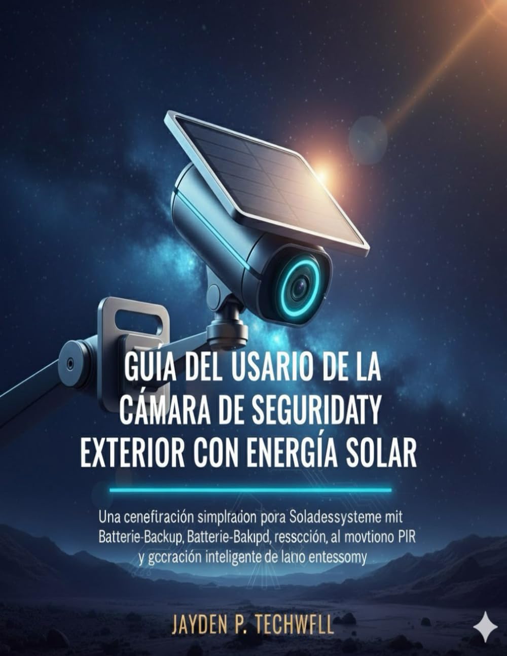 GUÍA DEL USUARIO DE LA CÁMARA DE SEGURIDAD EXTERIOR CON ENERGÍA SOLAR