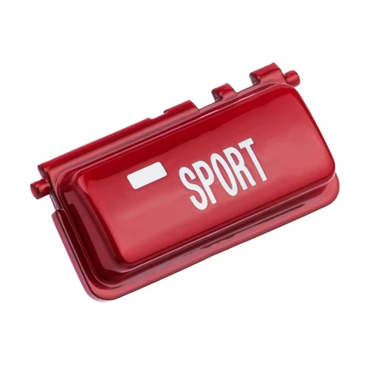 Button Trim Compatible with BMW 3 Series M3 E46 1998-2004 Car Gear Shift Panel Control Sport Mode Button Cover(Red)