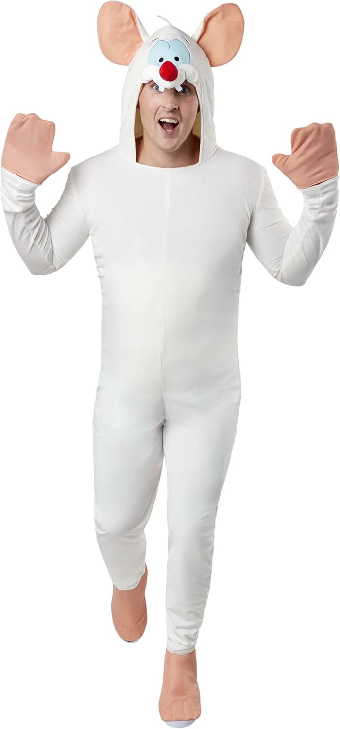 Rubie's Pinky and the Brain Adult Pinky Costume - Image 4