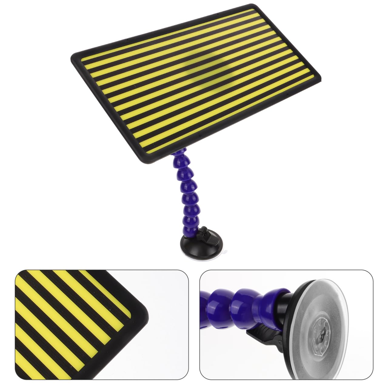 ABOOFAN Tableau Lumineux Pour Débosselage Carrosserie Panneau De Lampe Réfléchissant Avec Tube Outil De Débosselage Automobile Pour Repérer La Profondeur Des Bosses Bricolage