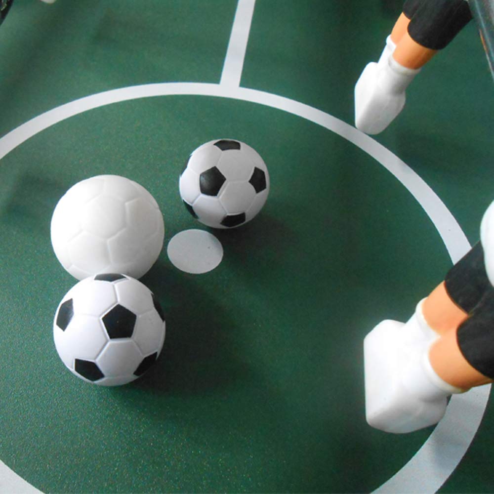 Biliardino Da Tavolo WIN.MAX Mini - Legno, Portatile, 51x31x10 Cm, Per Bambini E Famiglia - Foto 5