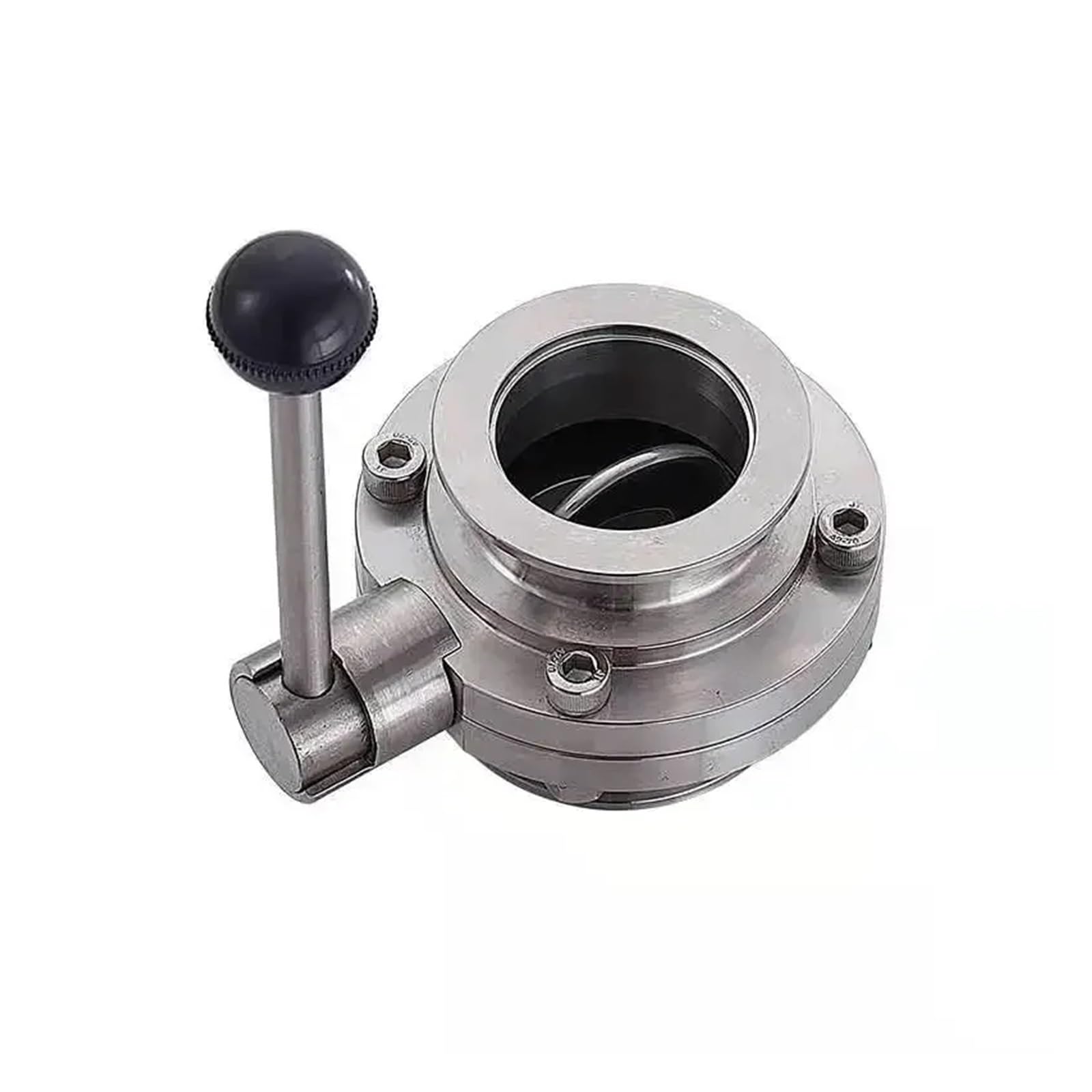 Válvula de Mariposa de vacío KF16 KF25 KF40 KF50, Acero Inoxidable Sus 304, Controlador de Flujo de Cierre(KF16 K30mm)