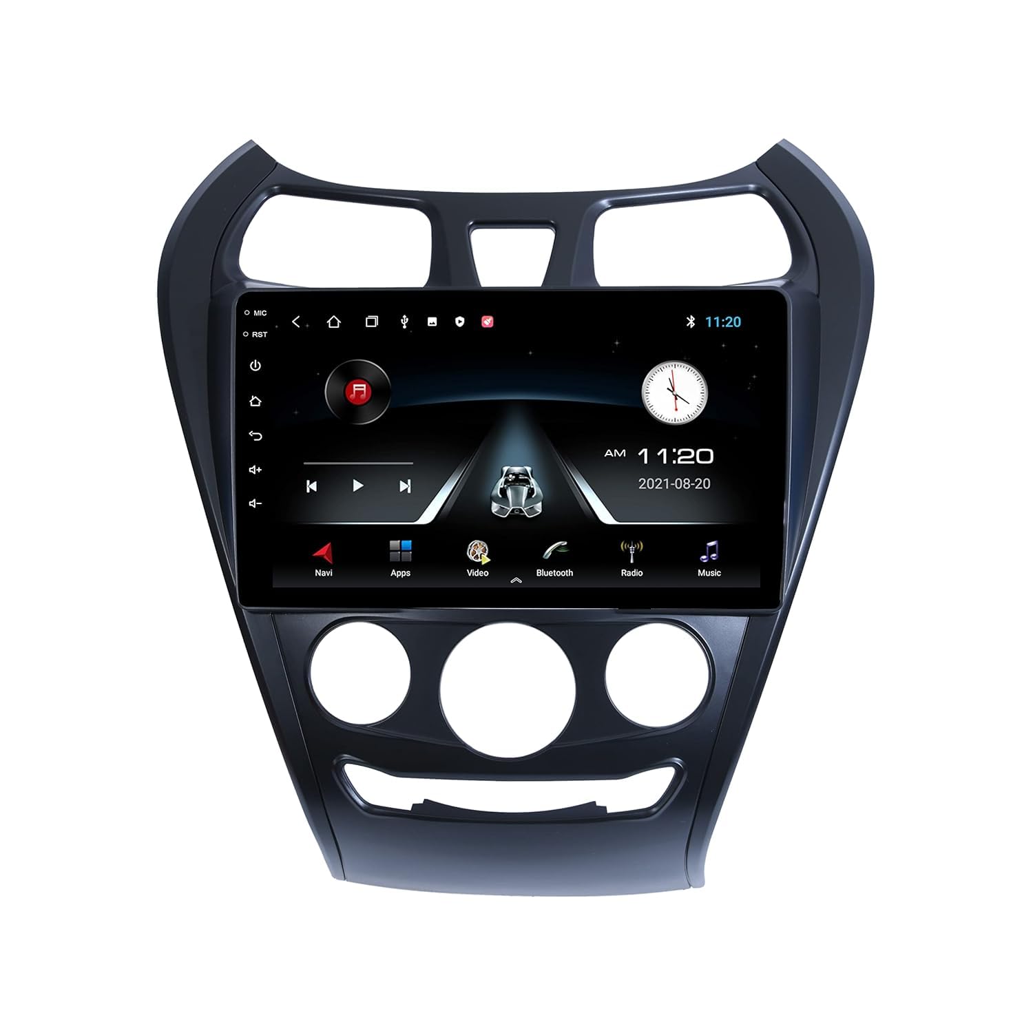 BASSOHOLIC 9" Android 14 Car Stereo for Hyundai Eon | 4GB+64GB | Apple CarPlay & Android Auto | Full HD Touch | WiFi | GPS | Bluetooth | DSP Sound | Reverse Camera | Frame | 1 Year Warranty-image-8