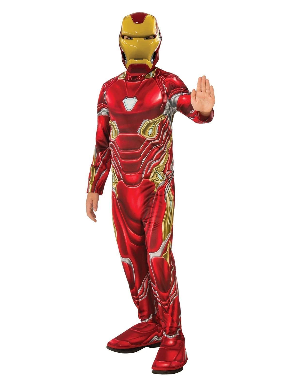 Rubie's Official Marvel Avengers Endgame Iron Man Classic Childs Costume, Kids Superhero Fancy Dress