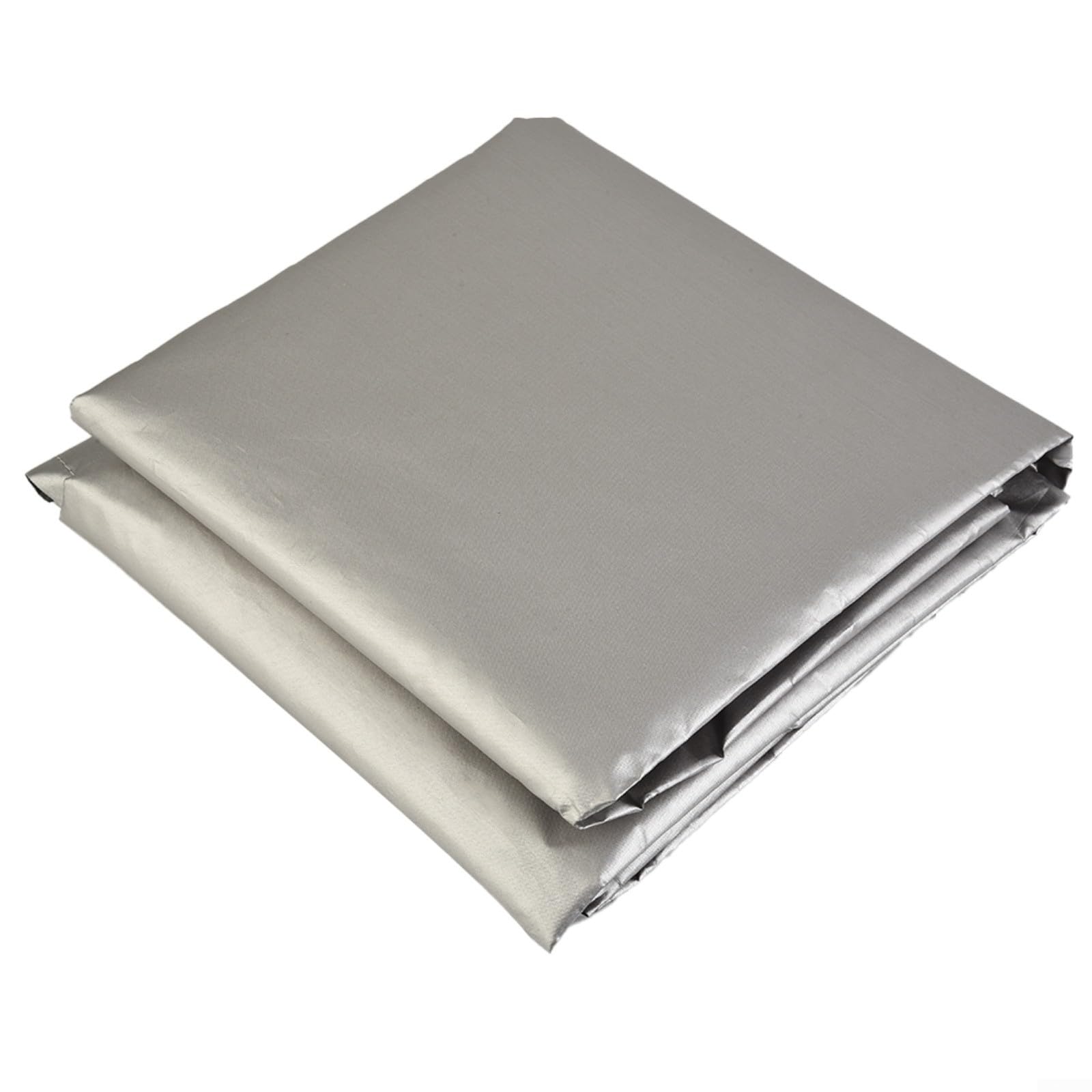 IBC Housse de protection pour réservoir d'eau 120 x 100 x 116 cm Gris 210D avec rabats d'accès pour réservoir d'eau extérieur Protection UV 1000L Feuille isolante