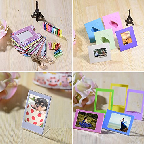 Andoer Kit de acessórios 13 em 1 para Fujifilm Instax Mini 8/8+/8s/9 com capa para câmera, alça, ade