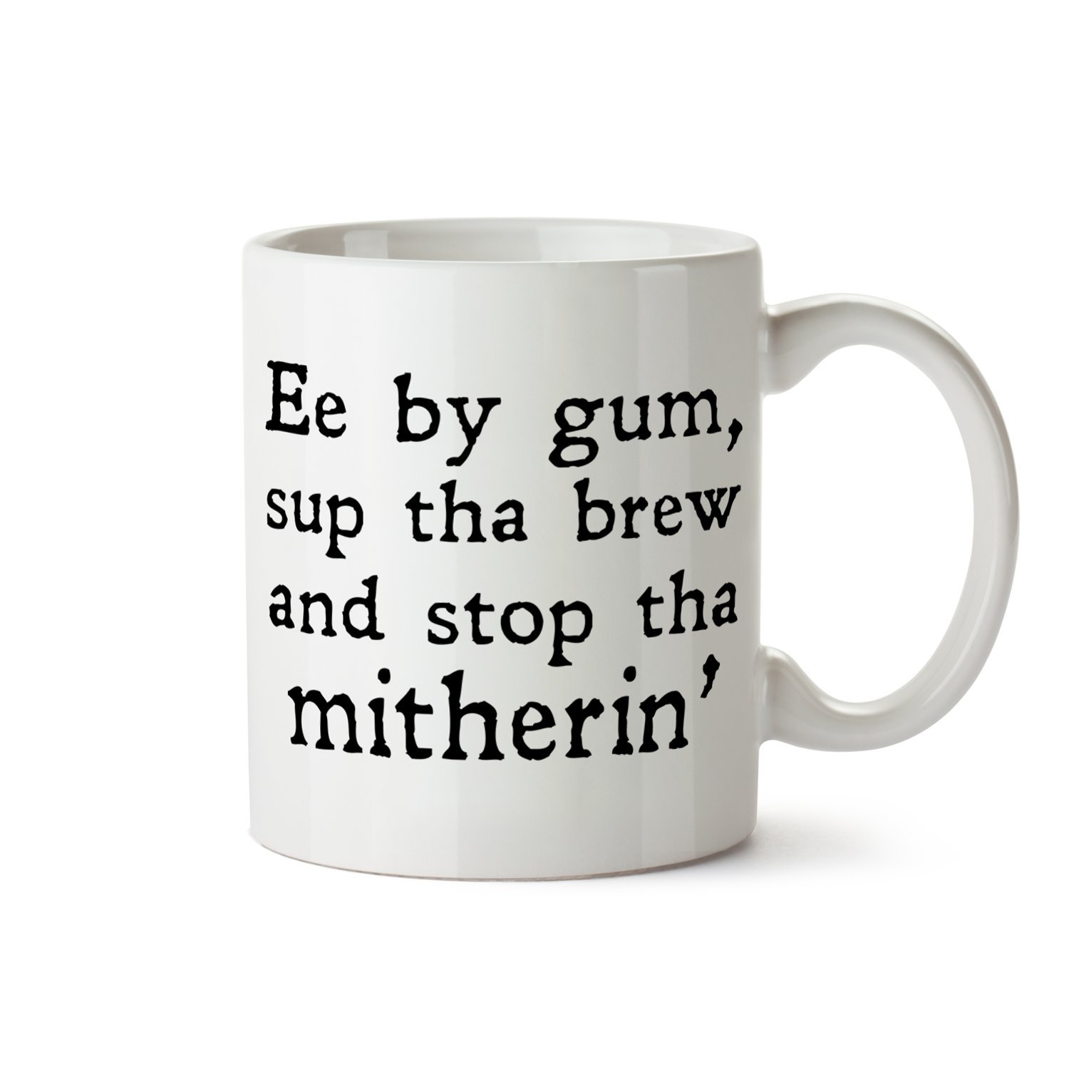 Smartypants Ee By Gum.. Funny Yorkshire Saying Accent Quote Saying Slogan Ceramic Cup Mug (Prime)