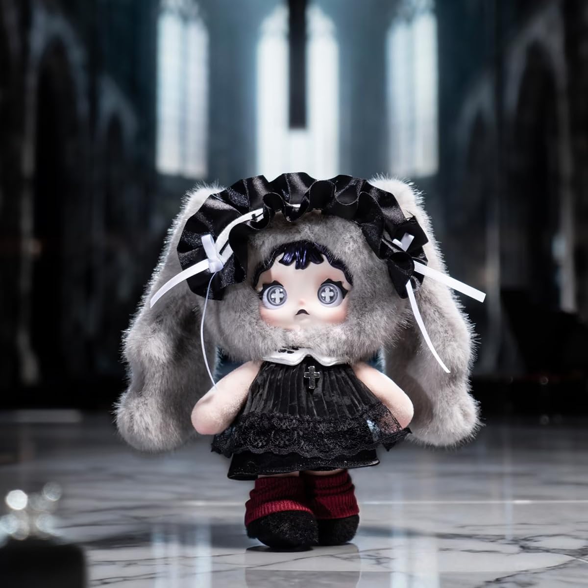 Heymi-Witch's Game Serie Plush Doll Blind Box Figuras de Acción Caja Misteriosa Caja de Juguete Lindo Aleatorio Regalo de Cumpleaños Navidad Juguete Coleccionable para Adornos de Escritorio, 1 unidad