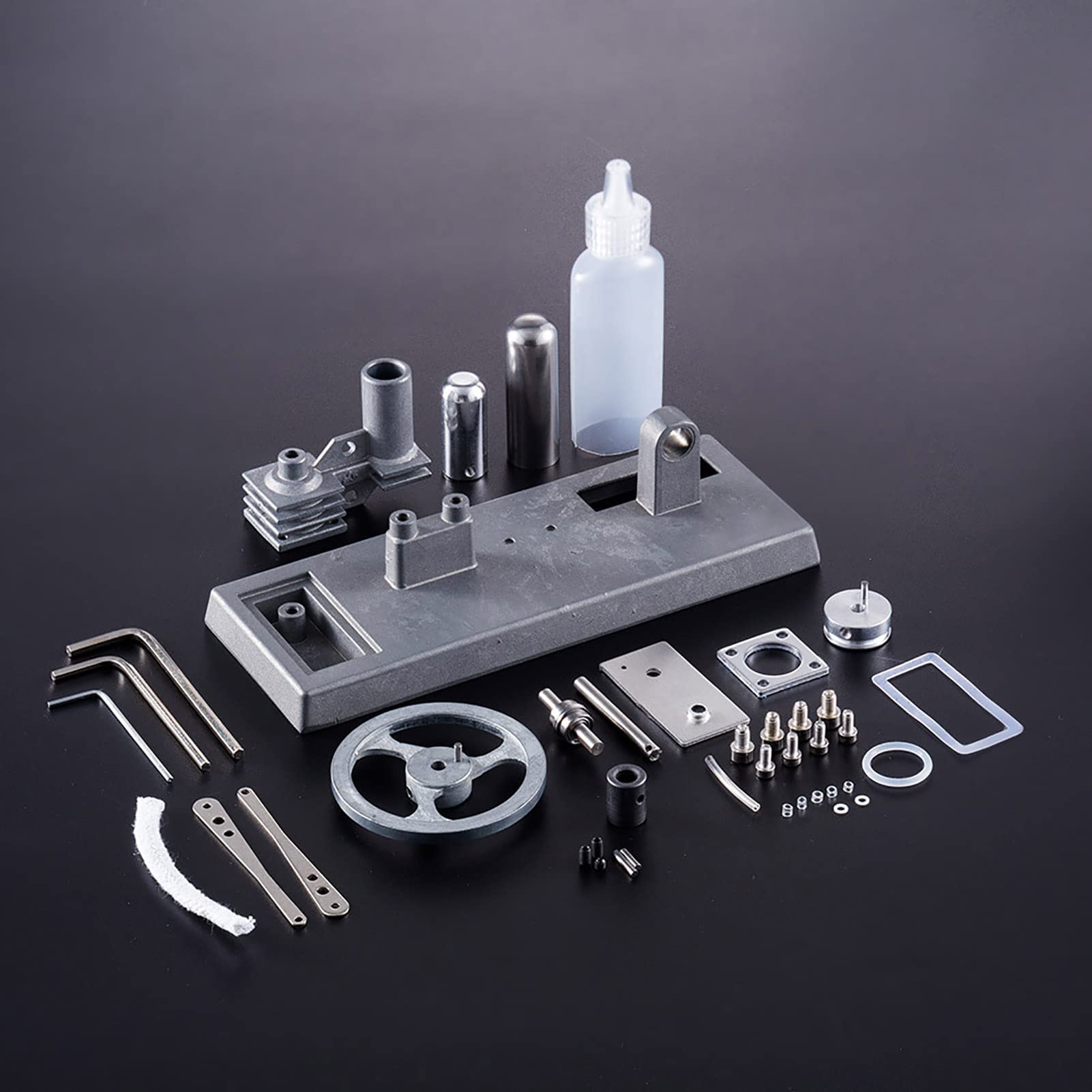 Kit Moteur Stirling éducatif - Modèle Miniature à Air Chaud