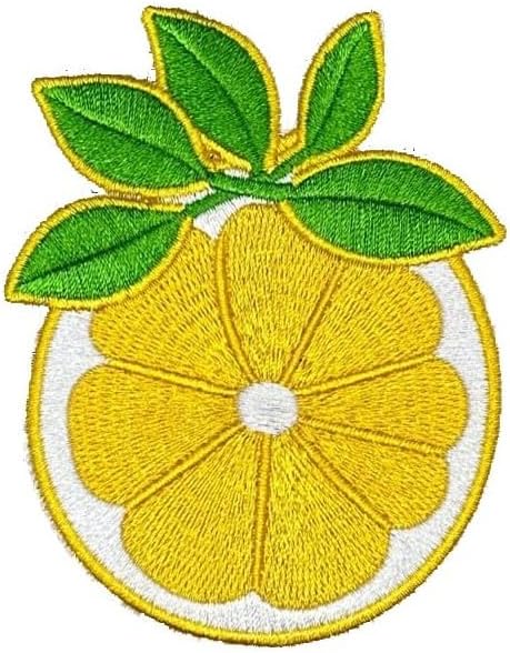 Lemon Patch Iron On for Jackets, Dress, Jeans, Hat, Backpacks - H...