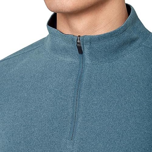 Mondetta Men’s Quarter Zip (M, Indian Teal)3