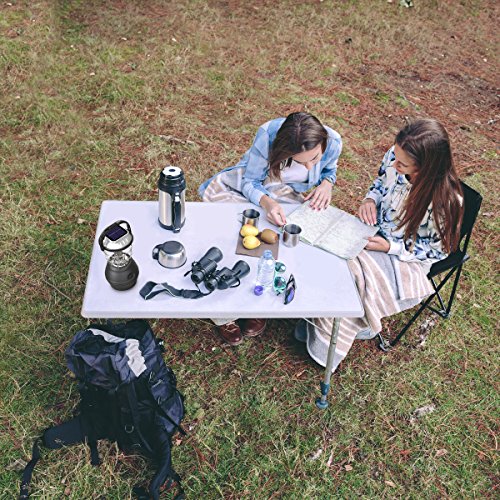 Dynamo Hand Crank Solar Powered Lantern - Battery-Operated or Rechargeable LED Light with Adjustable Settings for Camping by Whetstone (Black)